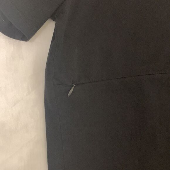 Nursing Queen Breast Feeding Top Short Sleeve Black Size Small Double Zippers - Picture 5 of 10